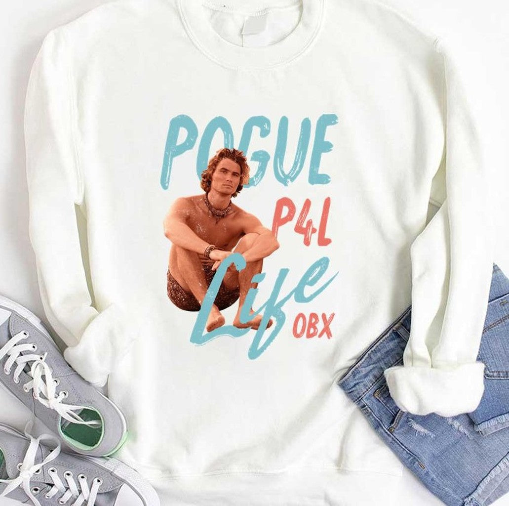 Outer Banks John Booker P4l Obx Poster Style Unisex Hoodie