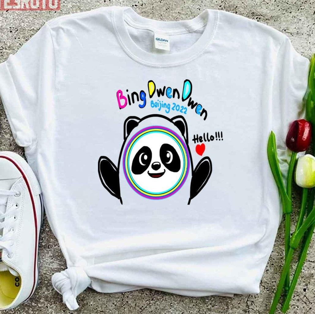Bing Dwen Dwen Beijing 2022 Unisex T-Shirt