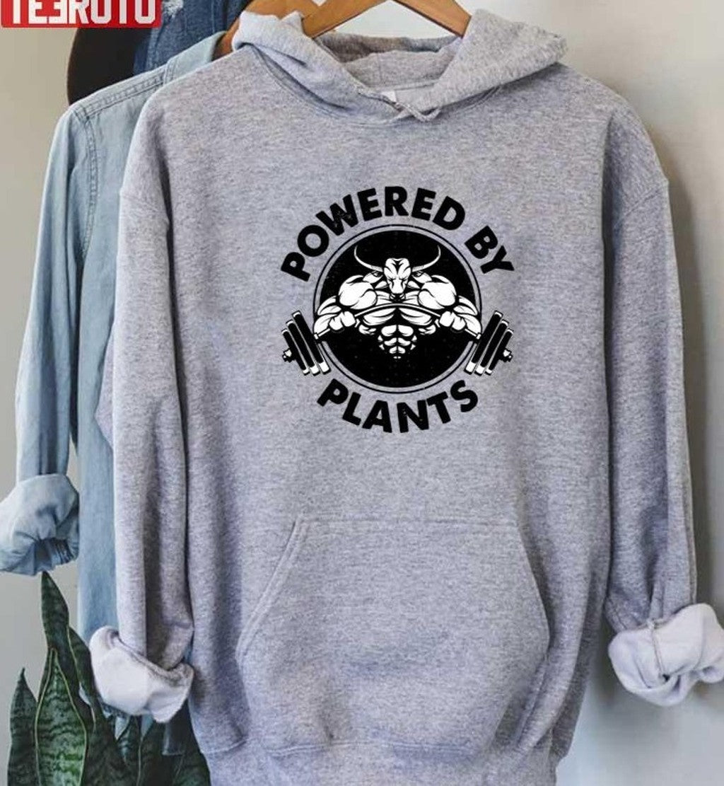 Plant Powered Vegan Workout Unisex Sweatshirt