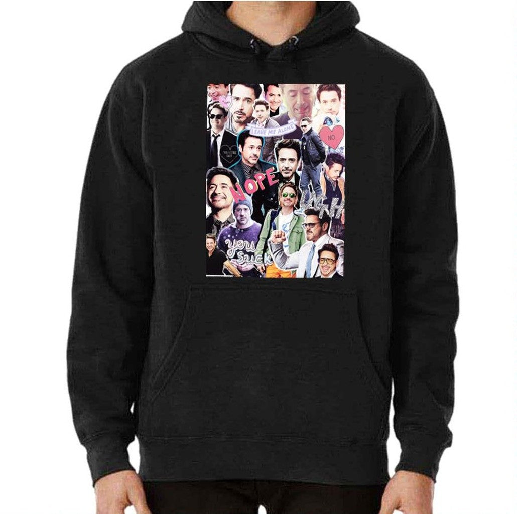 Robert Downey Jr Fangirl Edit Tumblr Collage Marvel Unisex T-Shirt