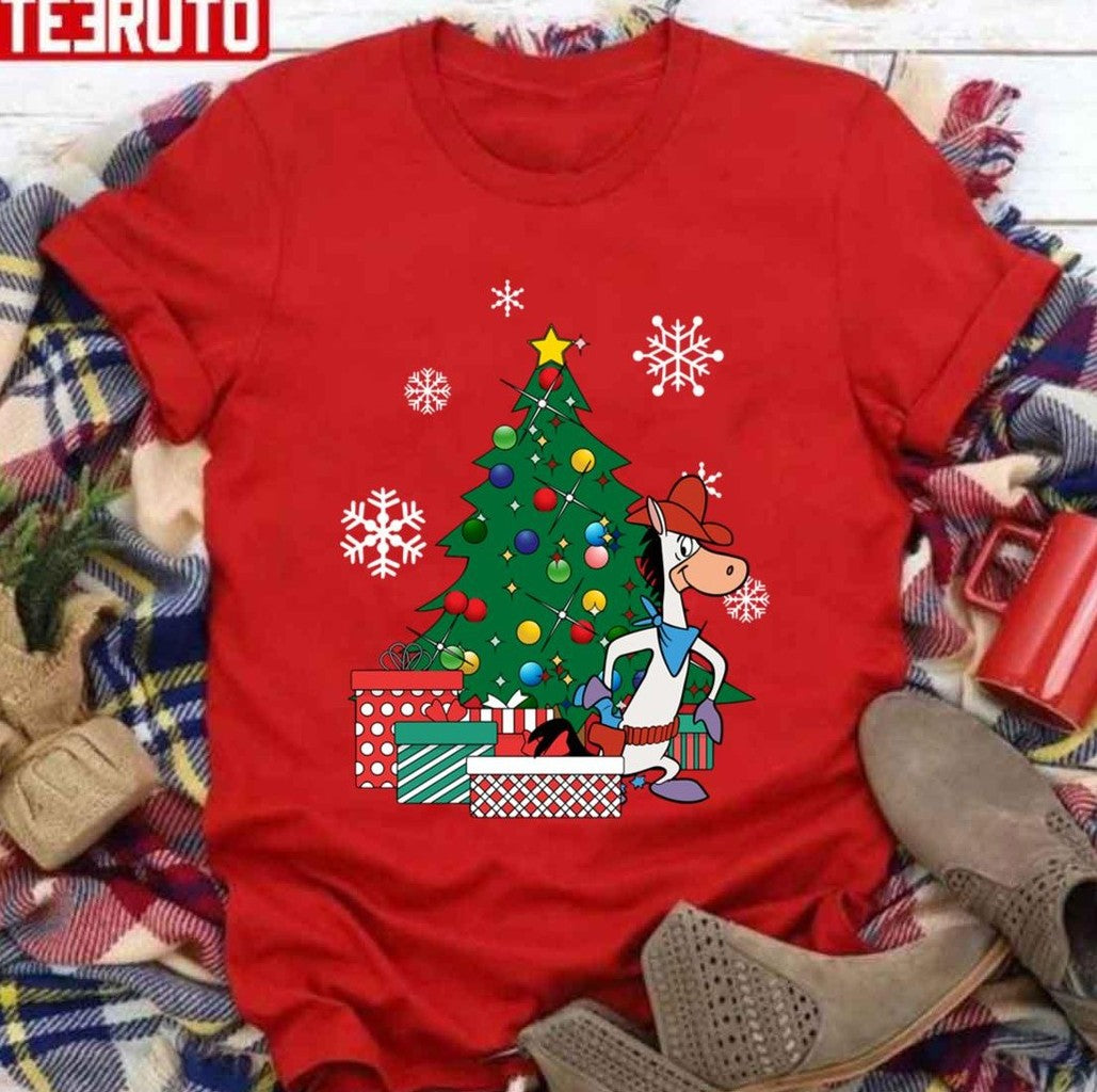 Quick Draw Mcgraw The Christmas Tree Music Retro Unisex Sweatshirt