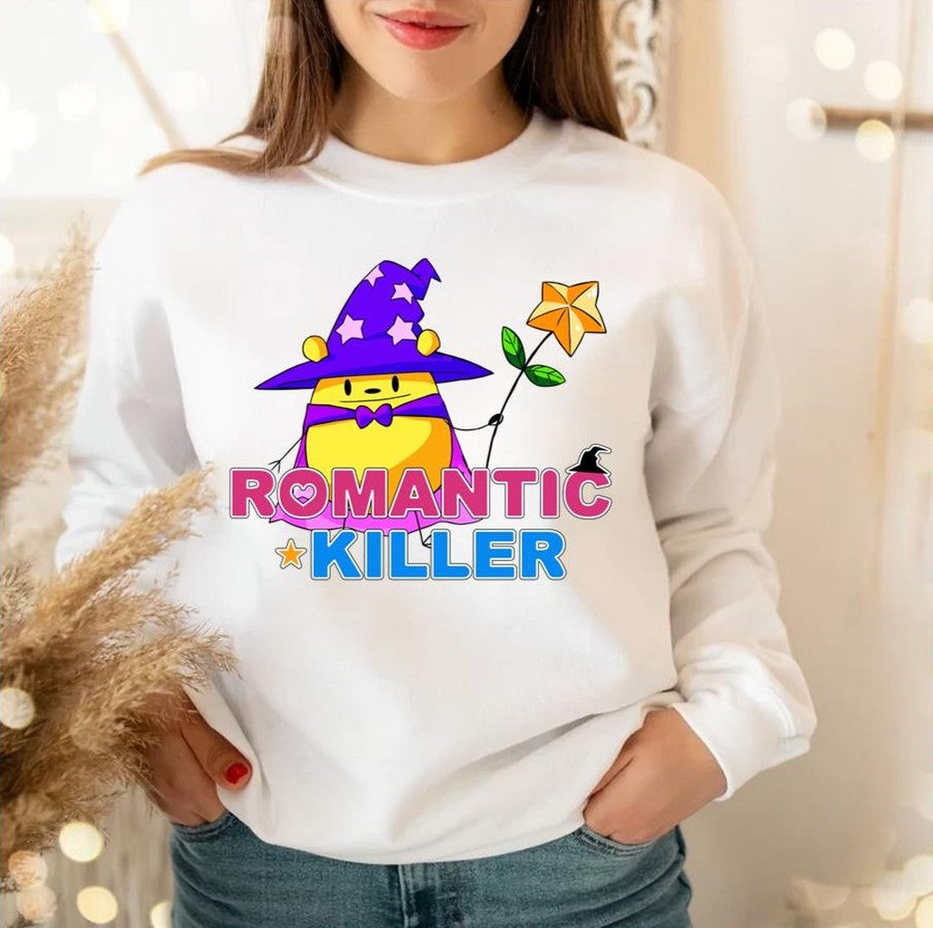 Riri Sta Flower Romantic Killer Unisex Sweatshirt