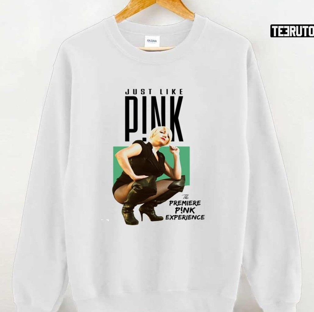 Singer Colored Just Like P!nk Premiere Pink Experience Unisex T-Shirt