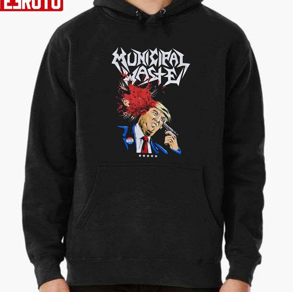 Municipal Waste Trending Donald Trump Horror Unisex T-Shirt