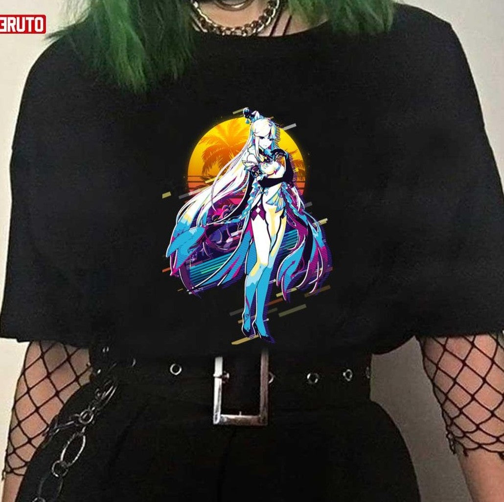 Ningguang Genshin Impact 80s Retro Unisex T-shirt
