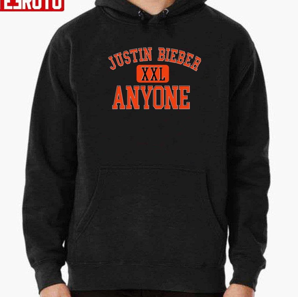 Anyone Varsity Justin Bieber Merch Unisex T-Shirt