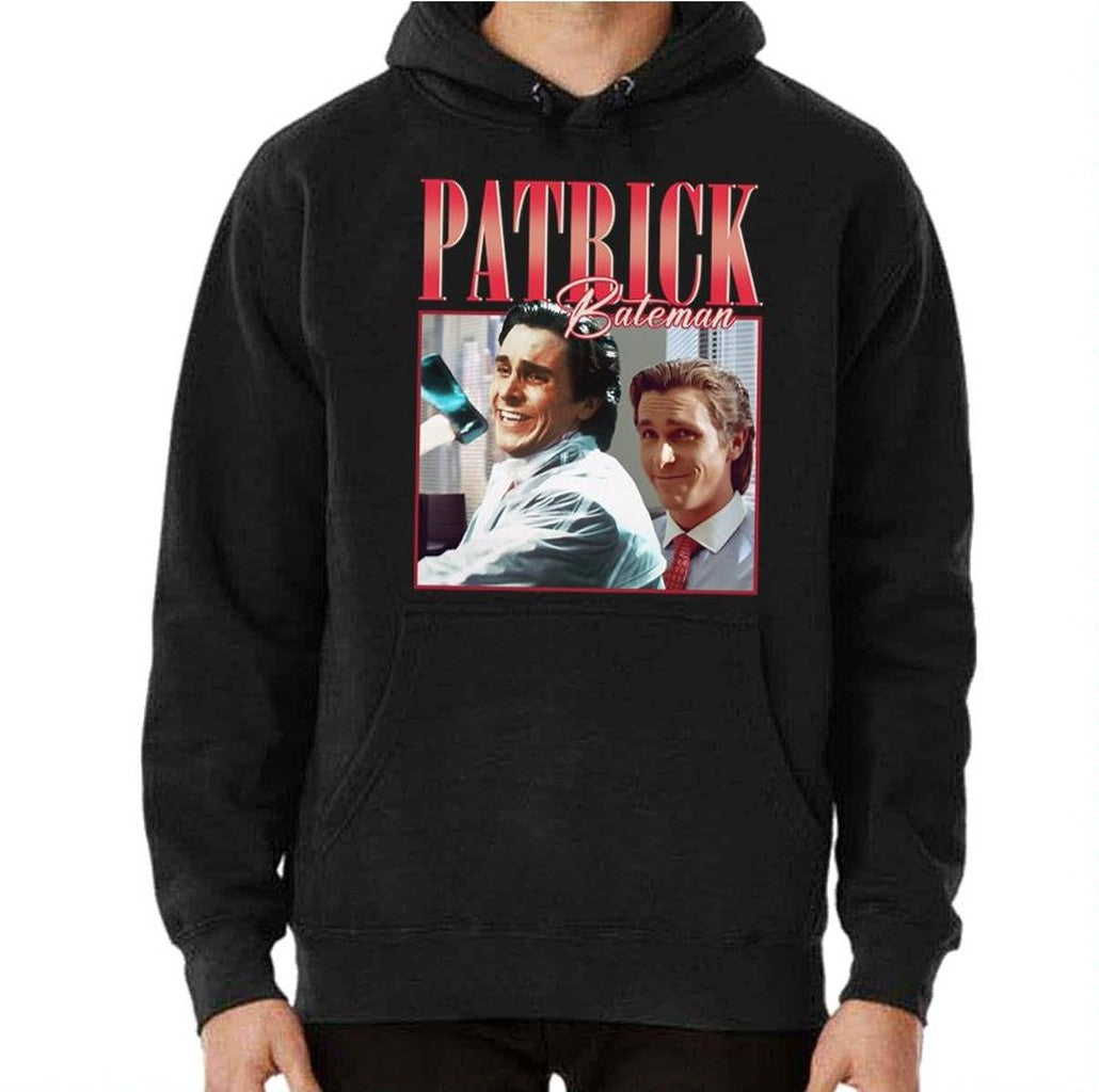 Patrick Bateman Red Smile Collage Unisex T-Shirt