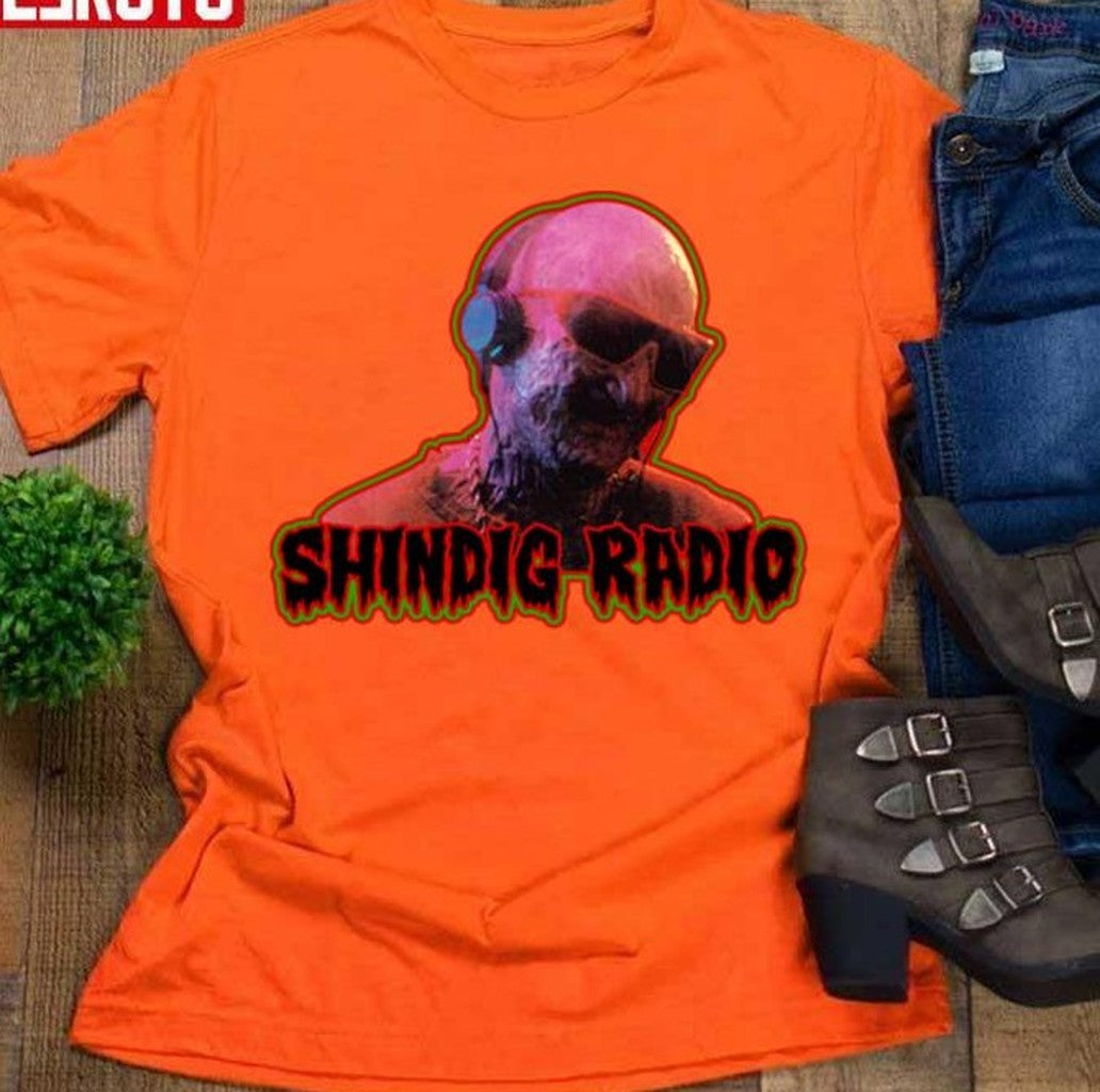 Shindig Radio Mc Freddy K Halloween Unisex T-Shirt