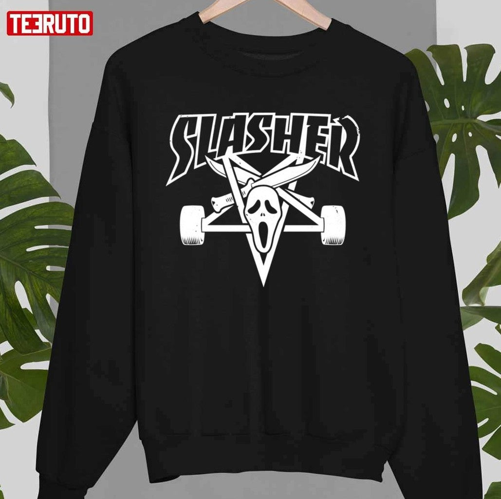 Slasher Scream GhostFace Thrasher Unisex T-shirt
