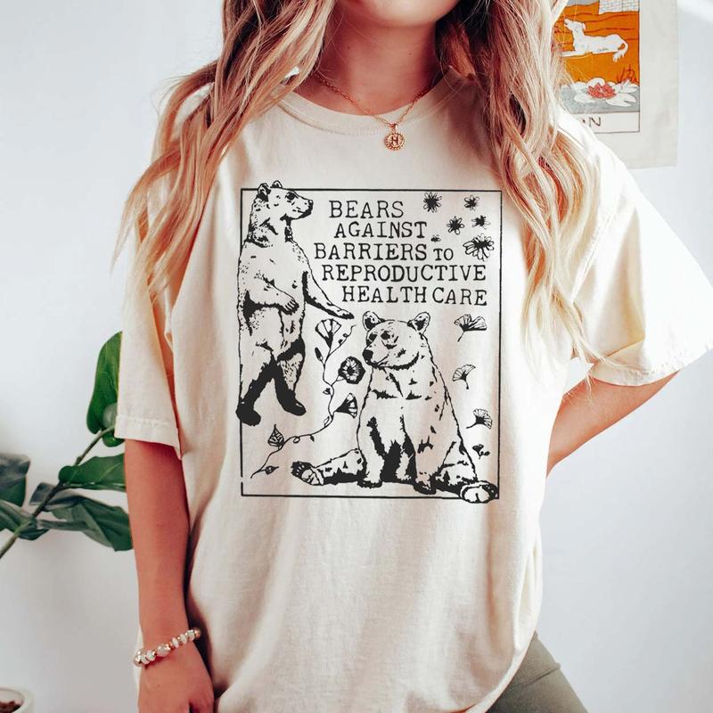 Resist Fascism Shirt, Lightning Bolts Botanical Floral Anti-Nationalism Shirt, Progressive Liberal Anti-Fascist Gift Idea