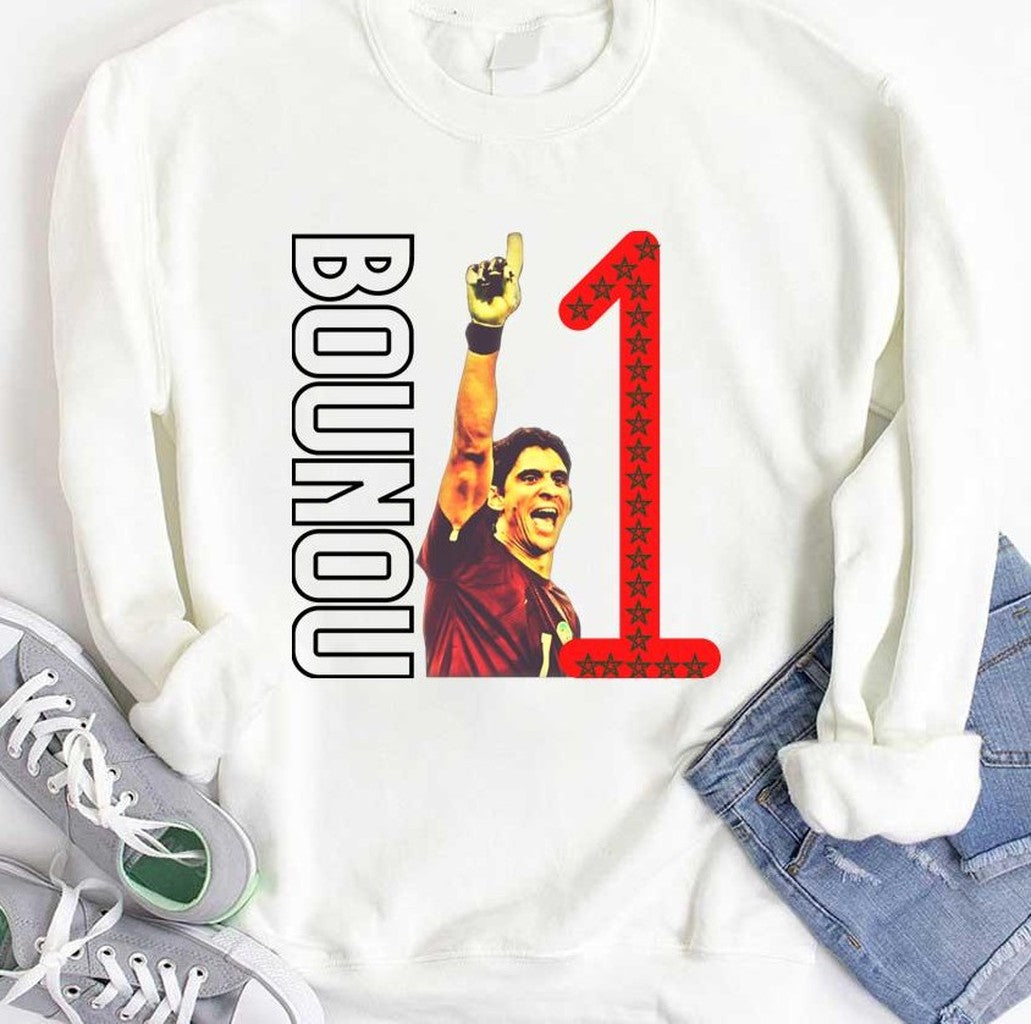 Morocco In Fifa Wold Cup Qatar 2022 Yassine Bounou I Am Number One Unisex Hoodie