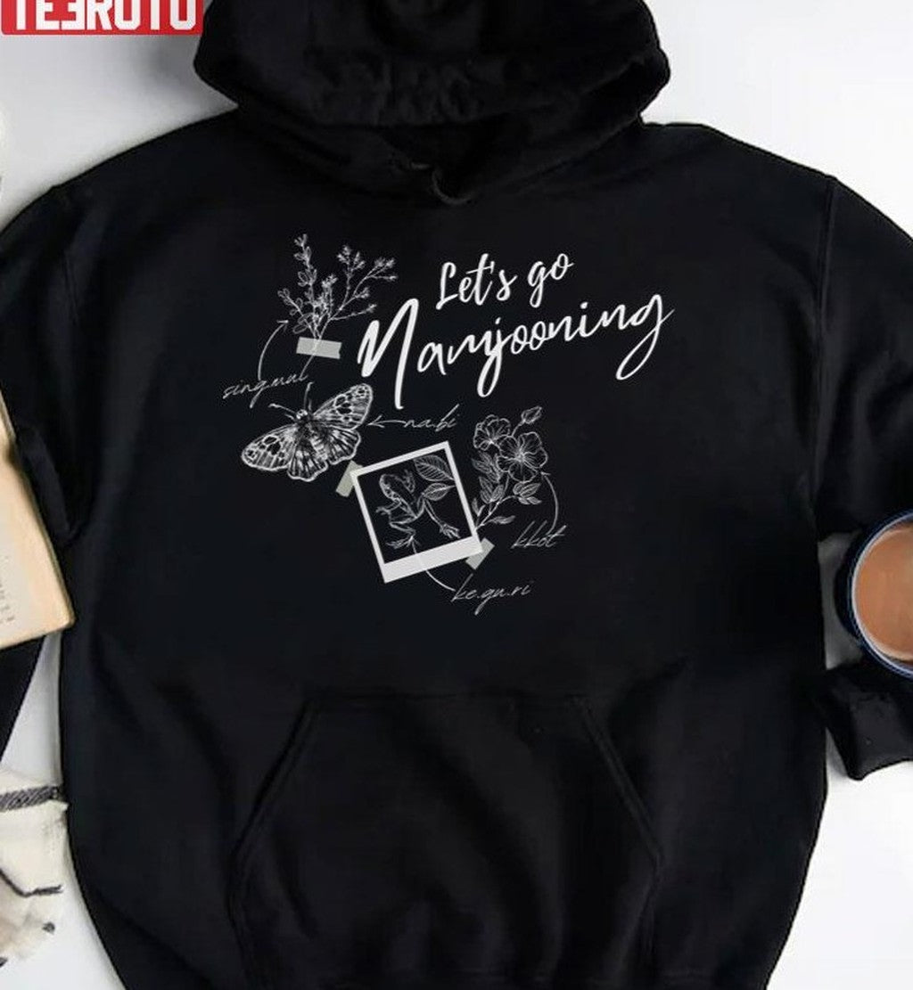 Namjooning Nature Explorer Bts Rm Rkive Unisex Hoodie