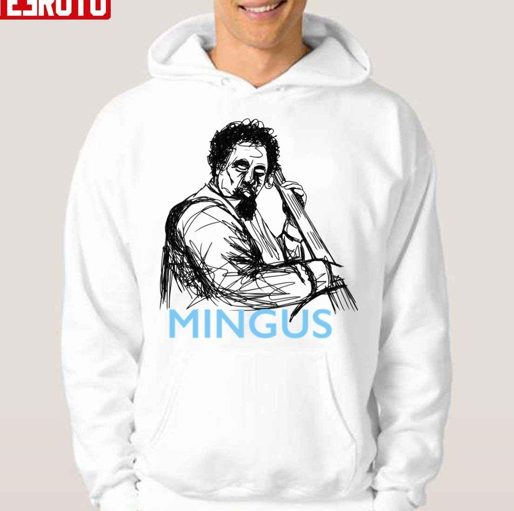 Music Retro Charles Mingus Sketch Public Figure Flea Groove Unisex T-Shirt