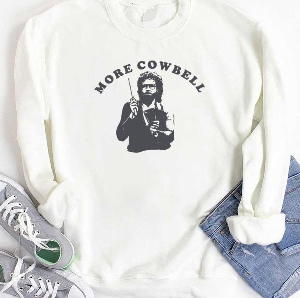 More Cowbell Retro Design Logo Unisex T-Shirt