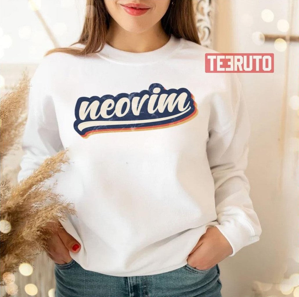 Neovim Retro Vintage Worn Neovim Unisex T-Shirt