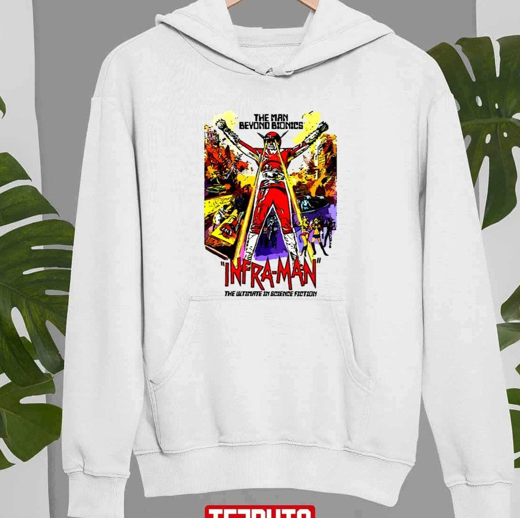 Powered By Nuclear Energy The Man Beyond Bionics Unisex Sweatshirt