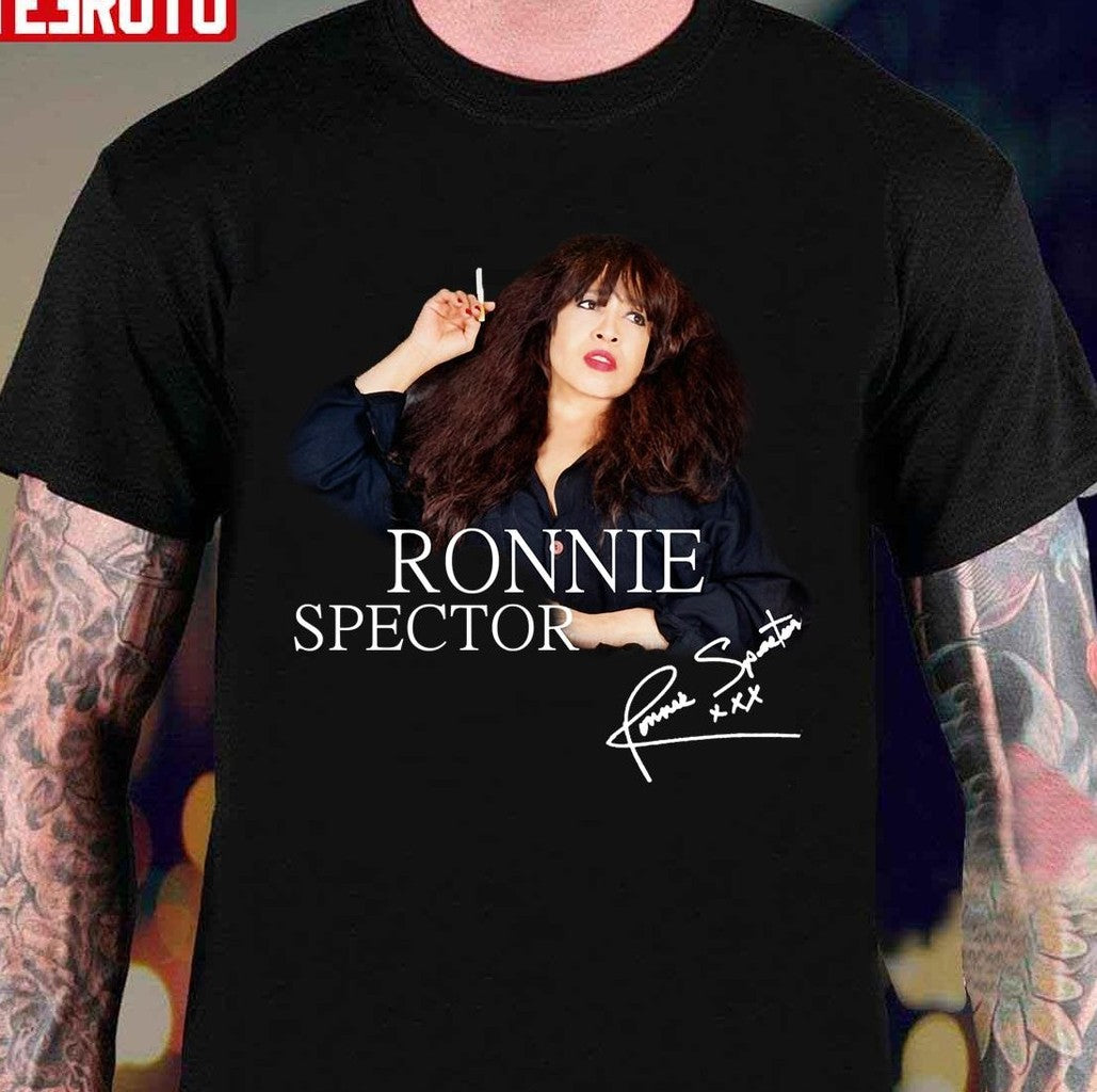 Ronnie Spector Rip Signature Unisex T-Shirt