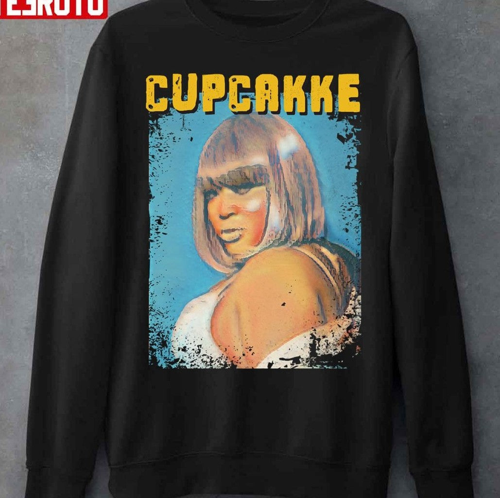 Queen Cupcakke Distressed Design Unisex T-Shirt