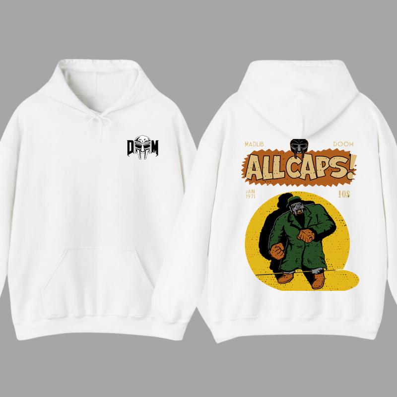 MF Doom Madlib All Caps T-Shirt Sweatshirt Hoodie