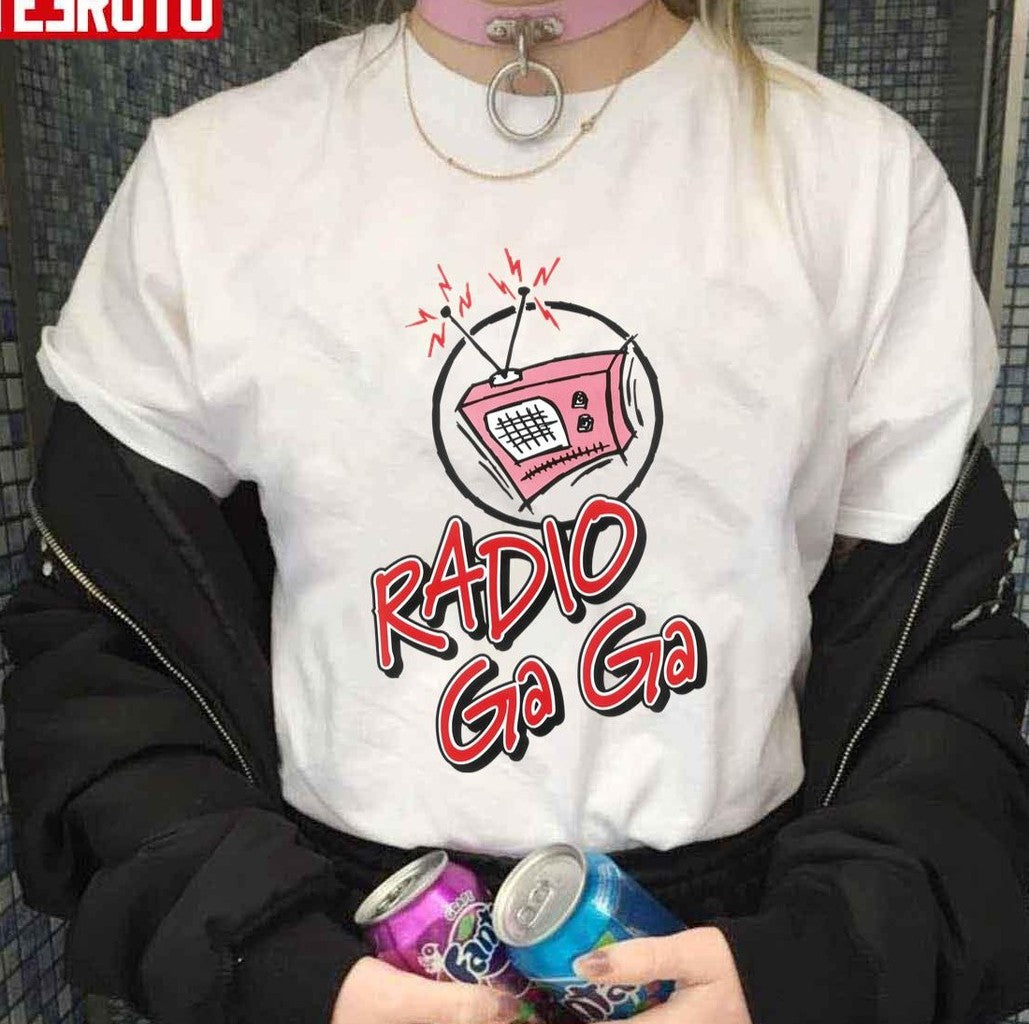 Queen's Track Radio Ga Ga Unisex T-shirt