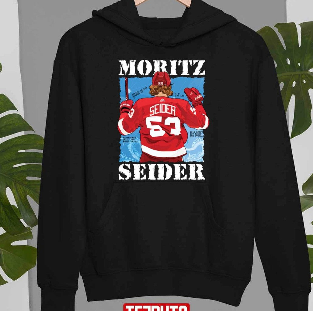 Perfect Moritz Detroit Red Wings Seider Unisex T-Shirt