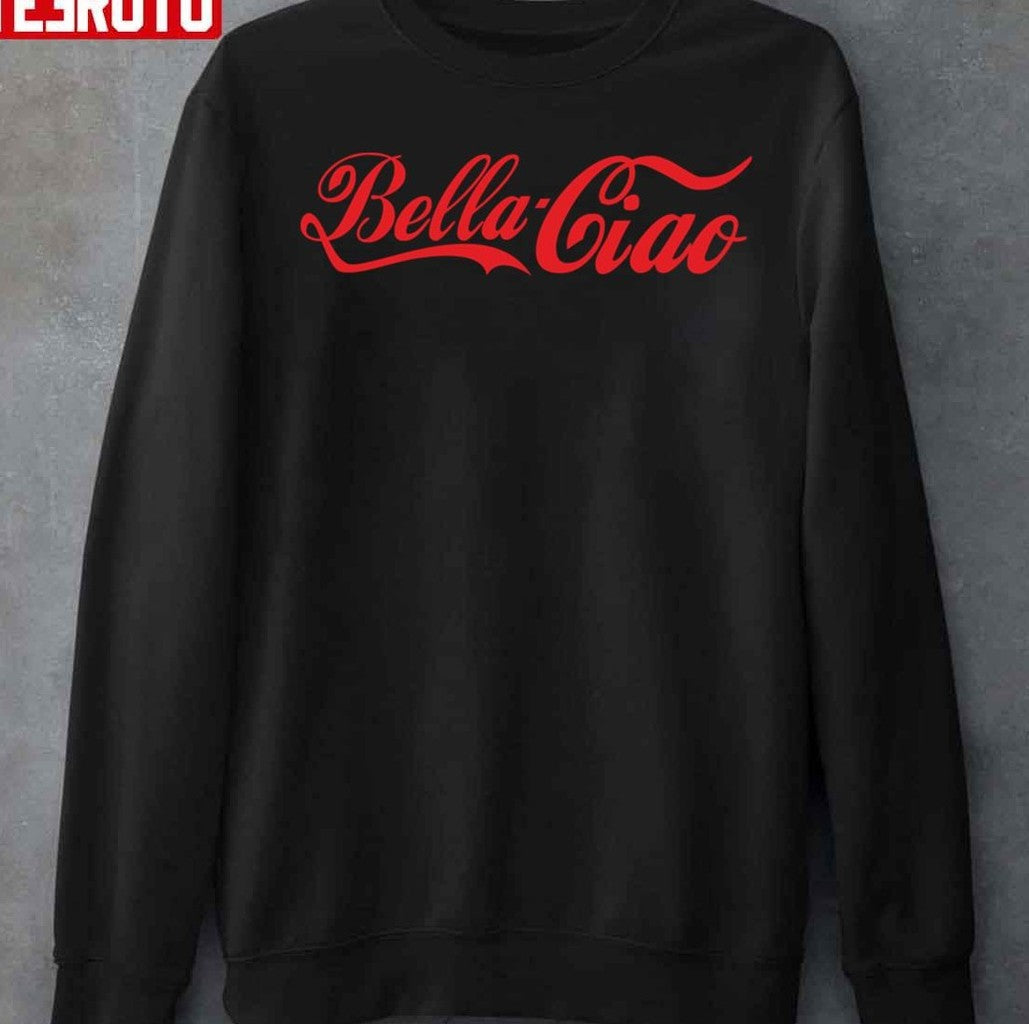 Bella Ciao La Casa De Papel Money Heist Coca Cola Inspired Unisex T-Shirt