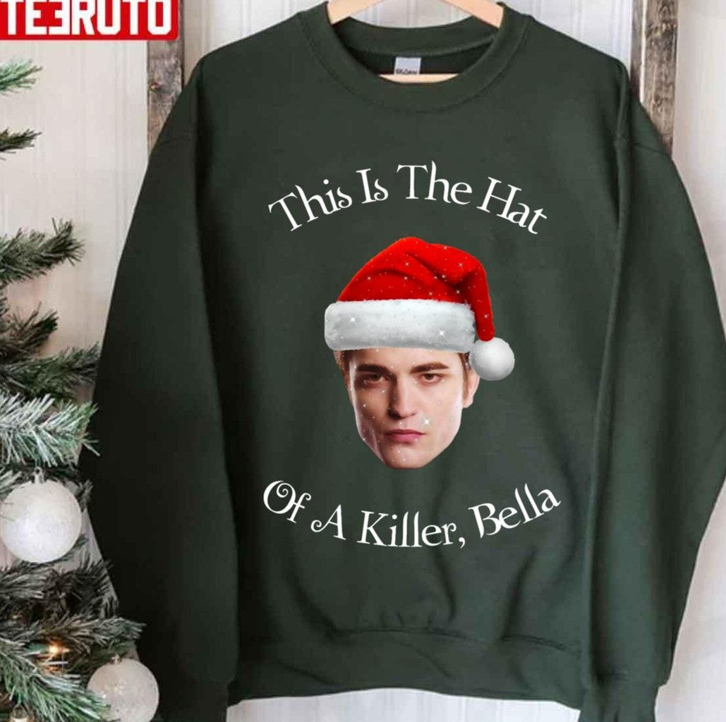 Robert Pattinson Hat Of A Killer The Twilight Unisex Sweatshirt