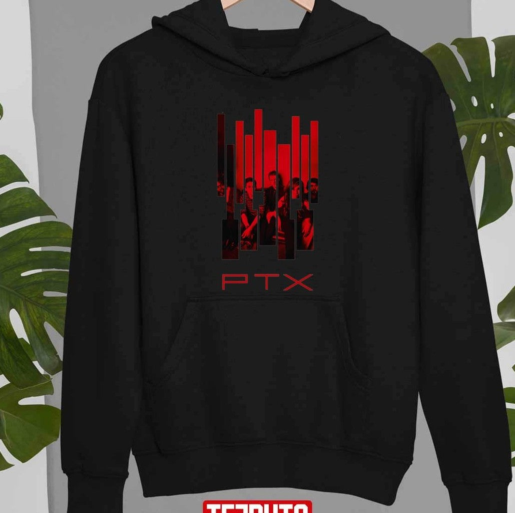 Red Pentatonix Group Music Unisex T-Shirt
