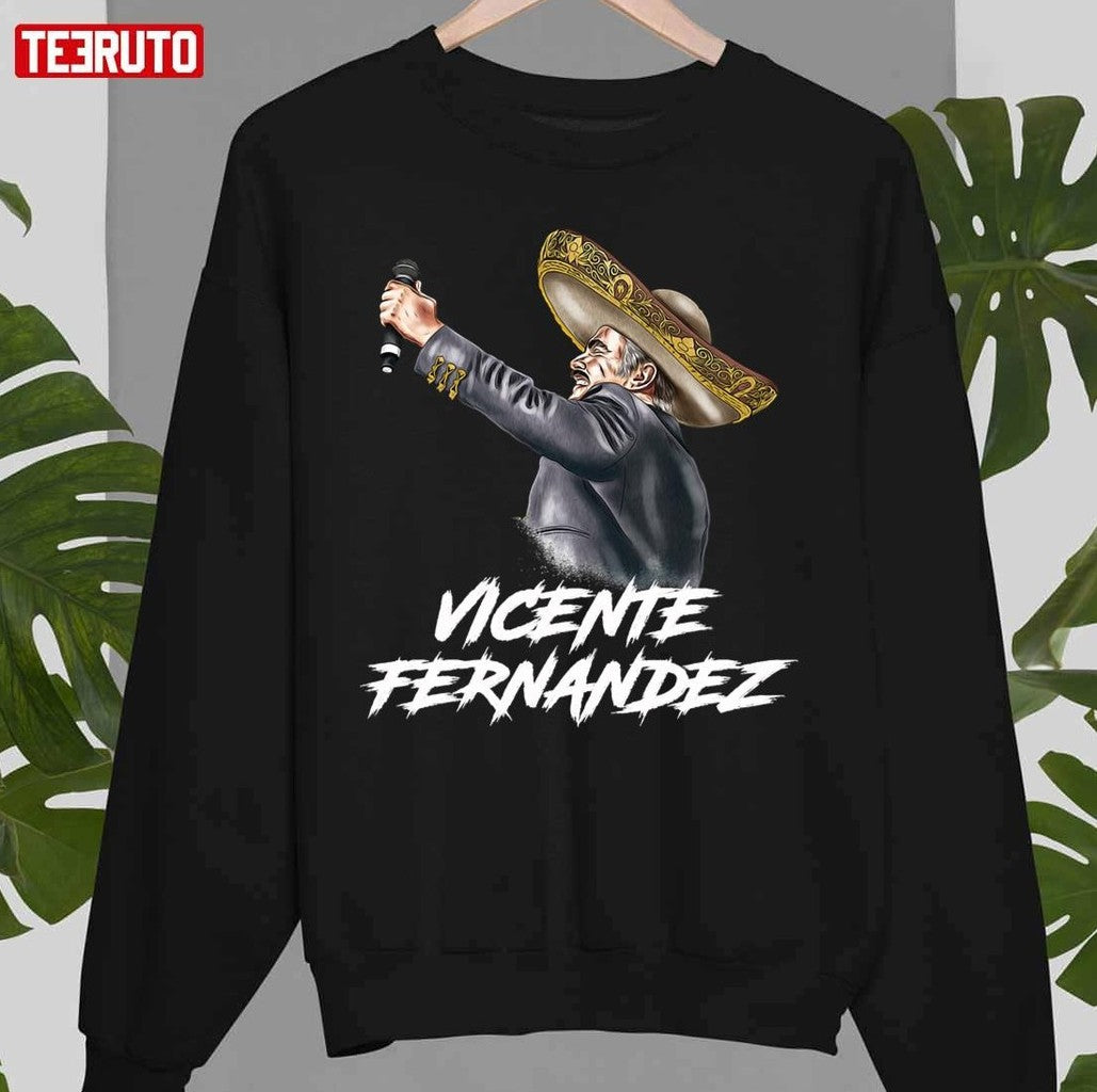 Rip Vicente Fernandez Fanart Unisex T-Shirt