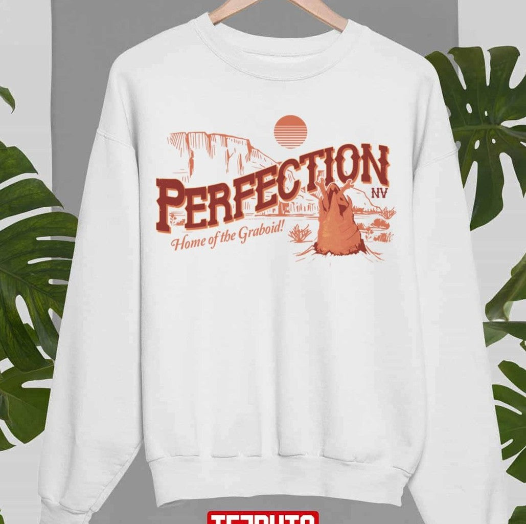 Perfection Nevada Retro Portrait Tremors Unisex Sweatshirt