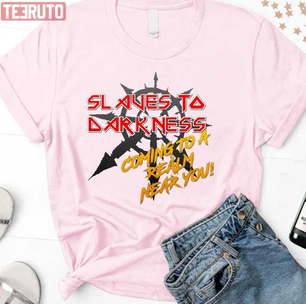 Slaves To Darkness Tour Logo Unisex Sweatshirt