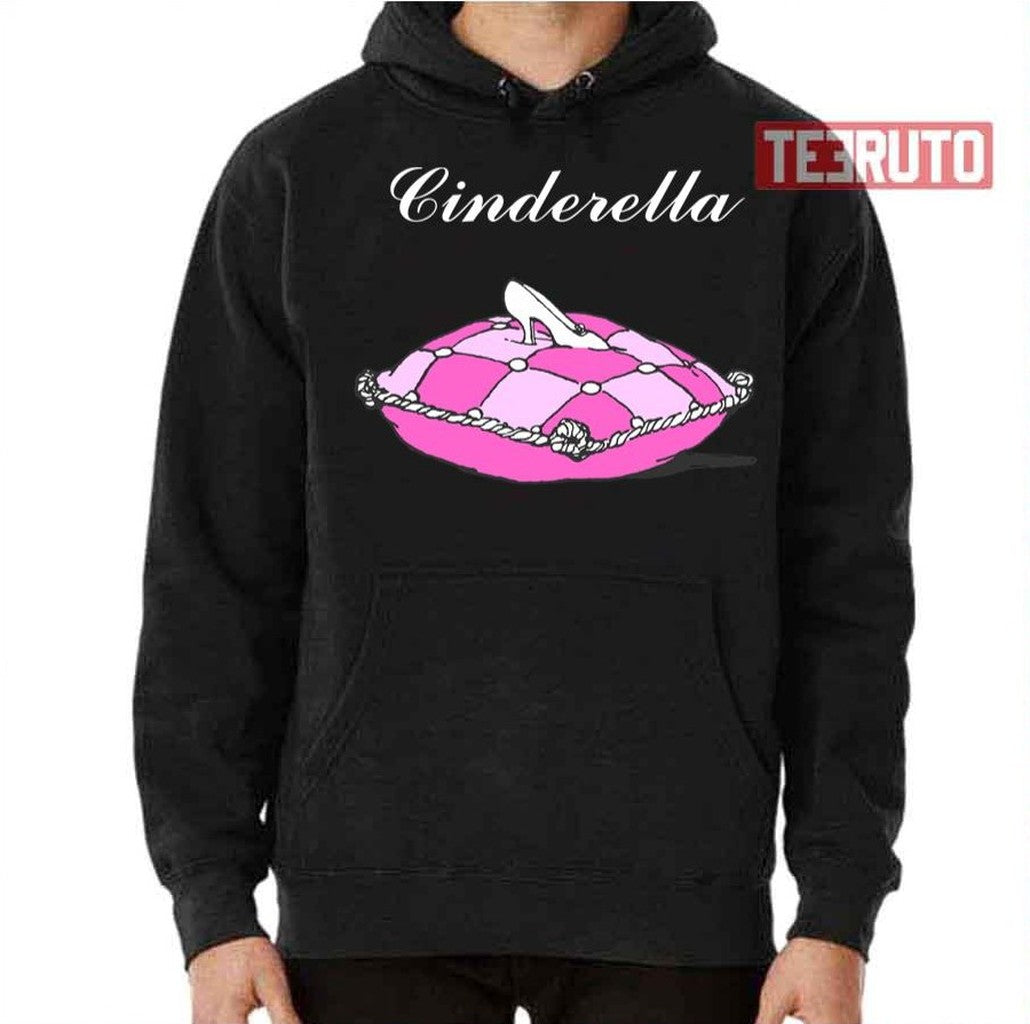 Slipper On Pink Vintage Art Cinderella Unisex T-Shirt