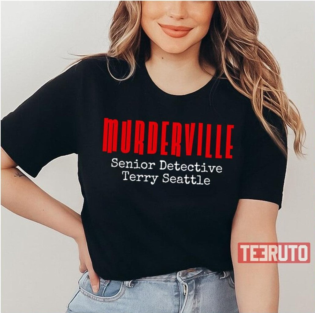 Murderville Red Logo Unisex T-Shirt