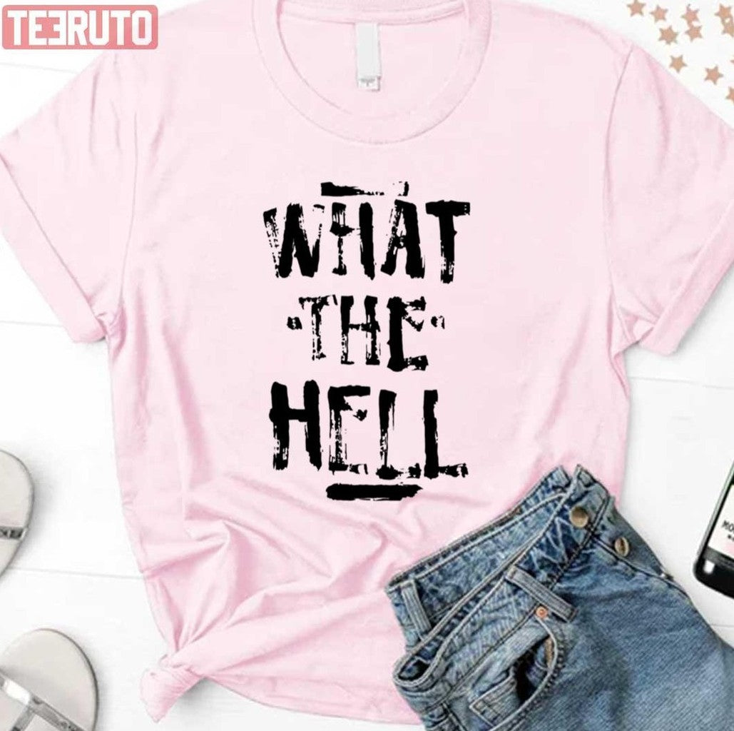 Rock Girl Avril Lavigne What The Hell Unisex Sweatshirt