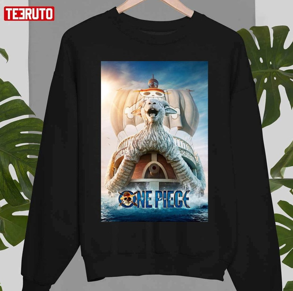 Pirate world Retro One Piece Live Action Unisex T-Shirt