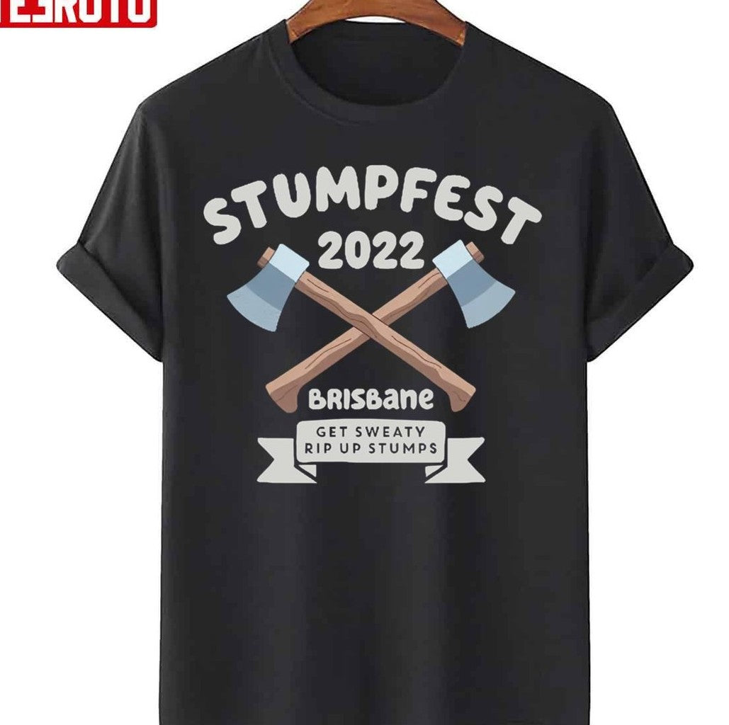 Stumpfest 2022 Brisbane Get Sweaty Rip Up Stumps Unisex Sweatshirt