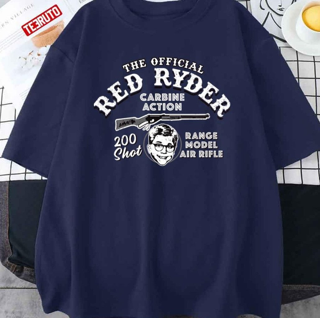 Red Ryder Official Carbine Action 200 Shot Range Model Air Rifle A Christmas Story Unisex Sweatshirt