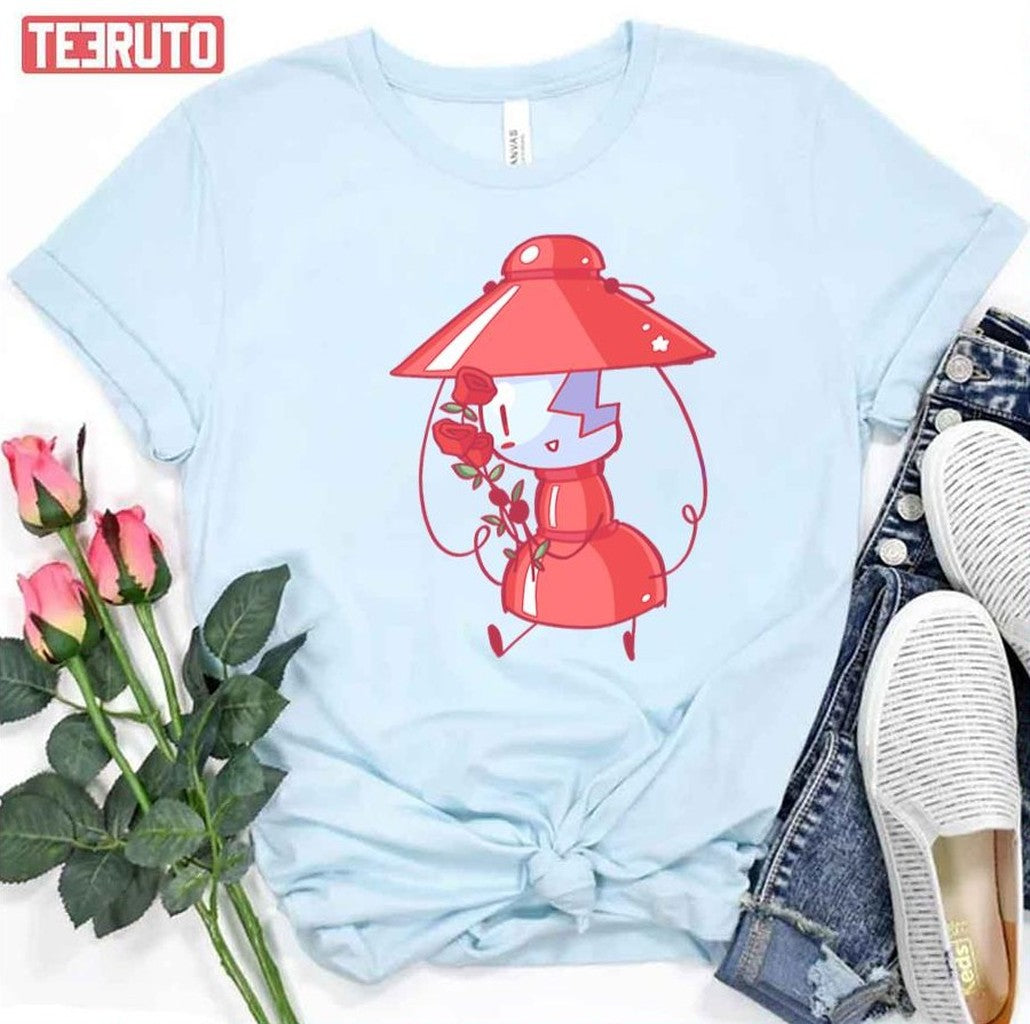 Rose Red Flower Airy Onehfj Unisex T-Shirt