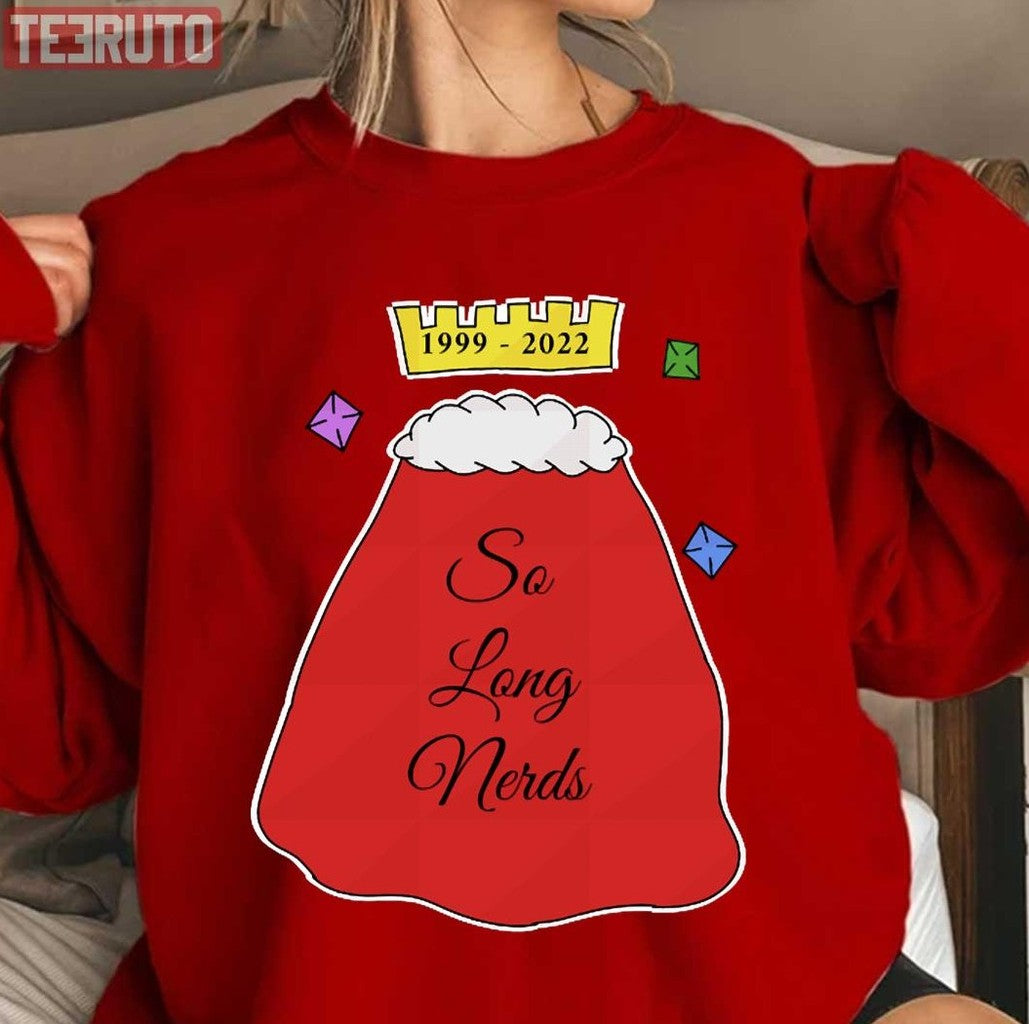 So Long Nerds Rip Technoblade Unisex T-Shirt