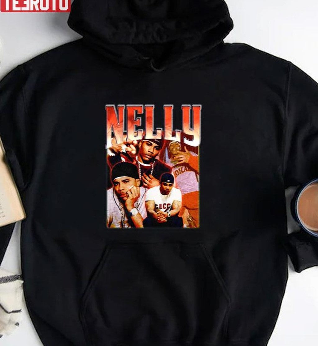 Nelly Vintage 90s Bootleg Rap Style Retro Unisex T-Shirt