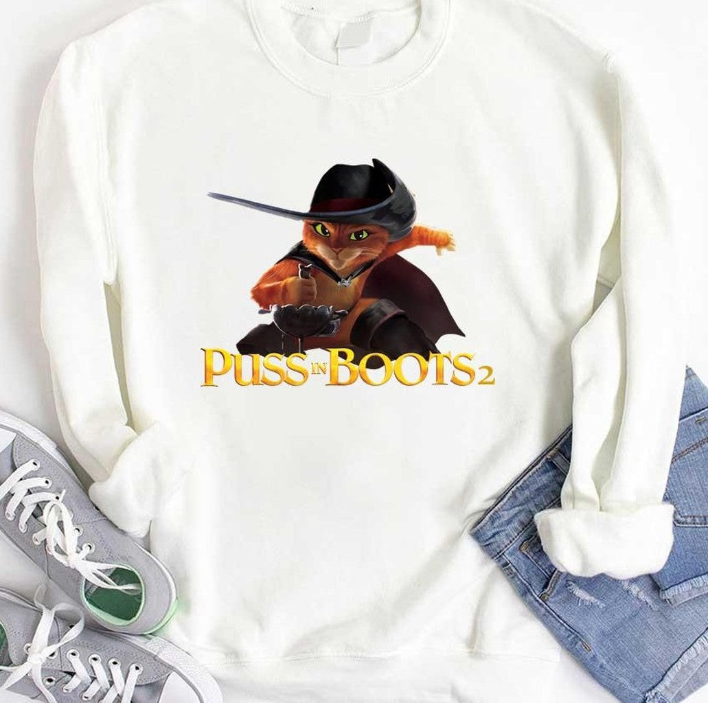 Movie Puss In Boots 2 Unisex Hoodie
