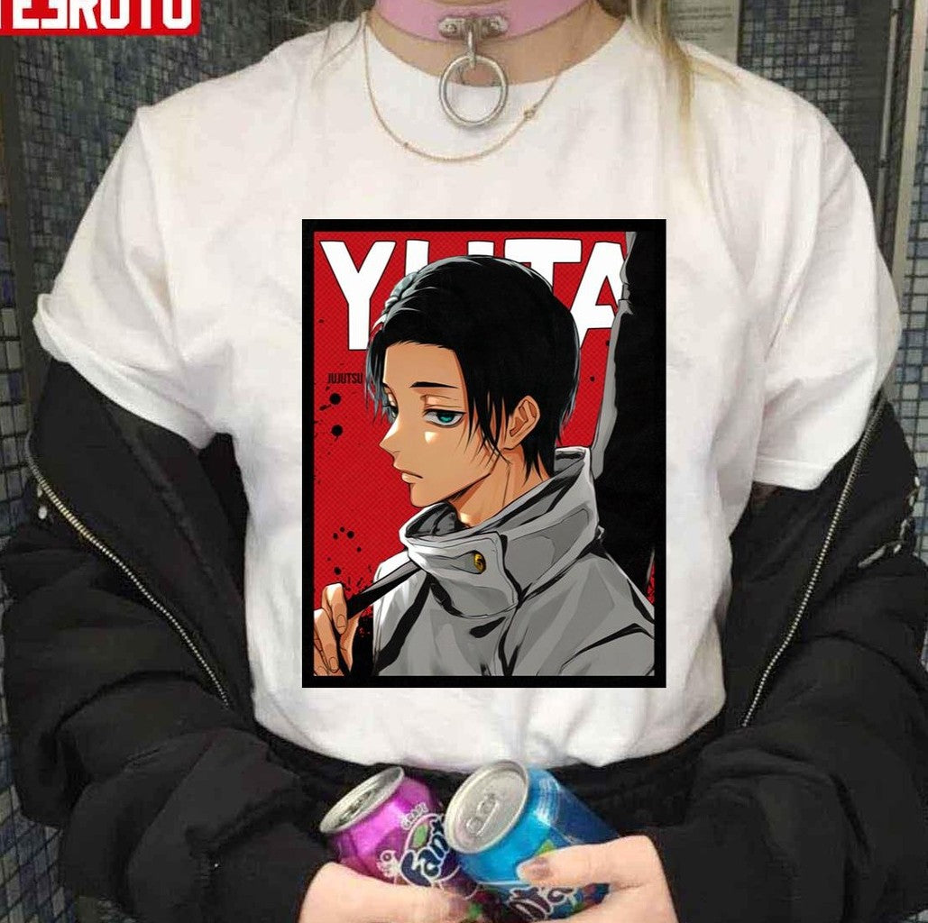 Red Comic Yuta Okkotsu Jujutsu Kaisen Design Unisex Sweatshirt