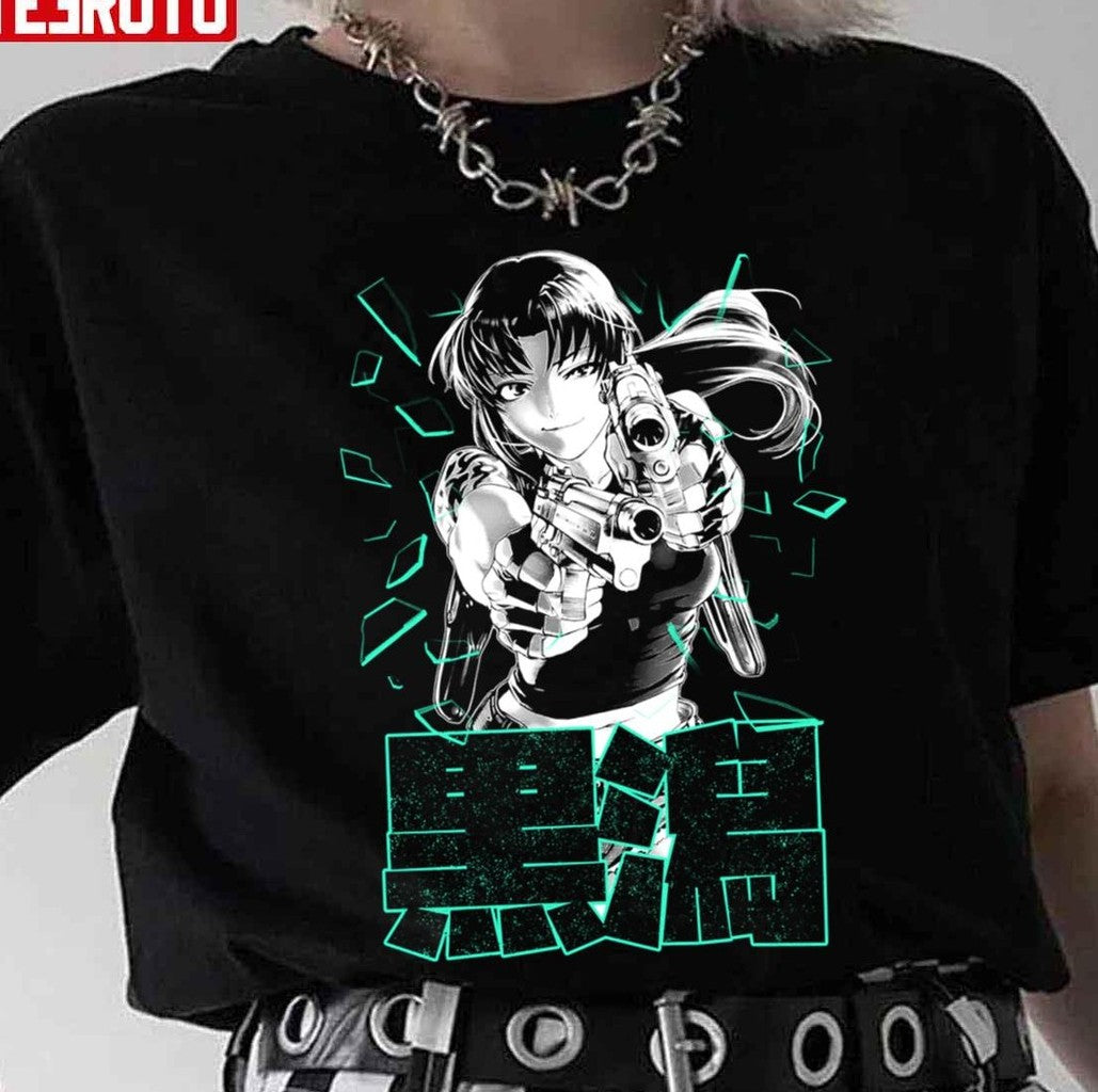 Shattered Revy White Unisex T-Shirt