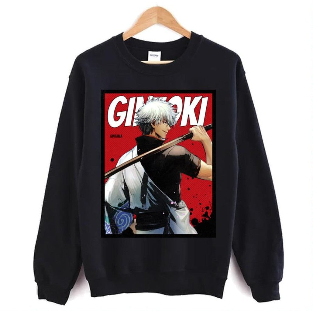Sakata Gintoki Gintama Red Comic Design Unisex T-Shirt