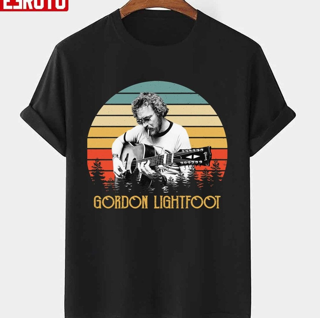 Music Vintage Retro Vintage 80s Gordon Folk Music Love You Fans Unisex T-shirt