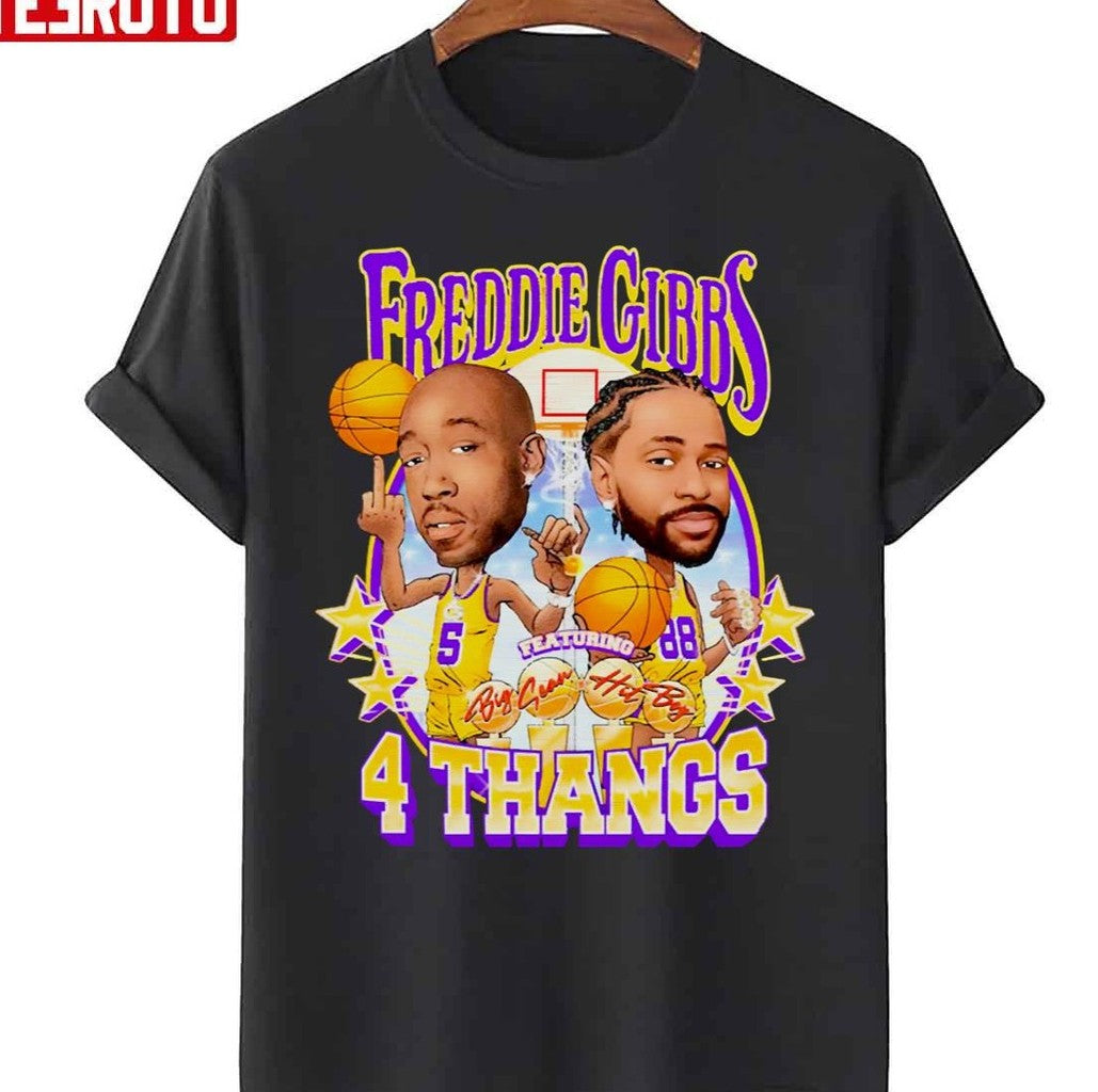 4 Thangs Freddie Gibbs Retro Rapstyle Unisex T-Shirt