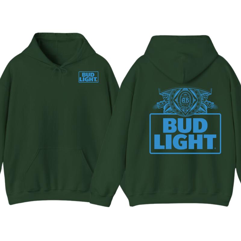Bud Light - Bud Light Label Shirt For Men For Women Unisex Hoodie and T-Shirt, Graphic tee Gift for Birthday Top Womenswear