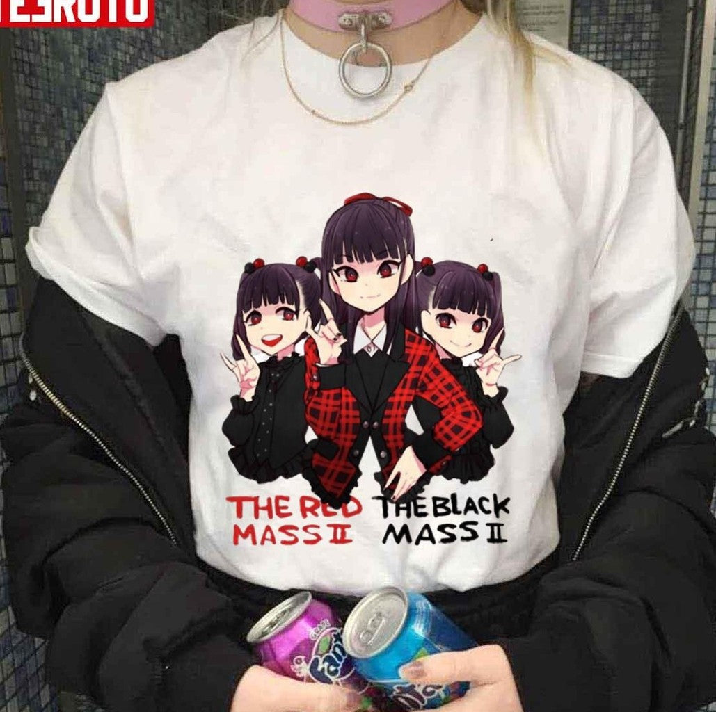 Babymetal Band The Red Mass The Black Mass Unisex T-shirt