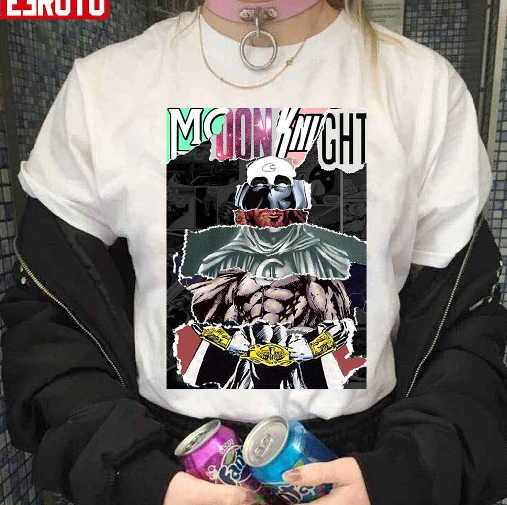Moon Knight Ripped Unisex T-Shirt