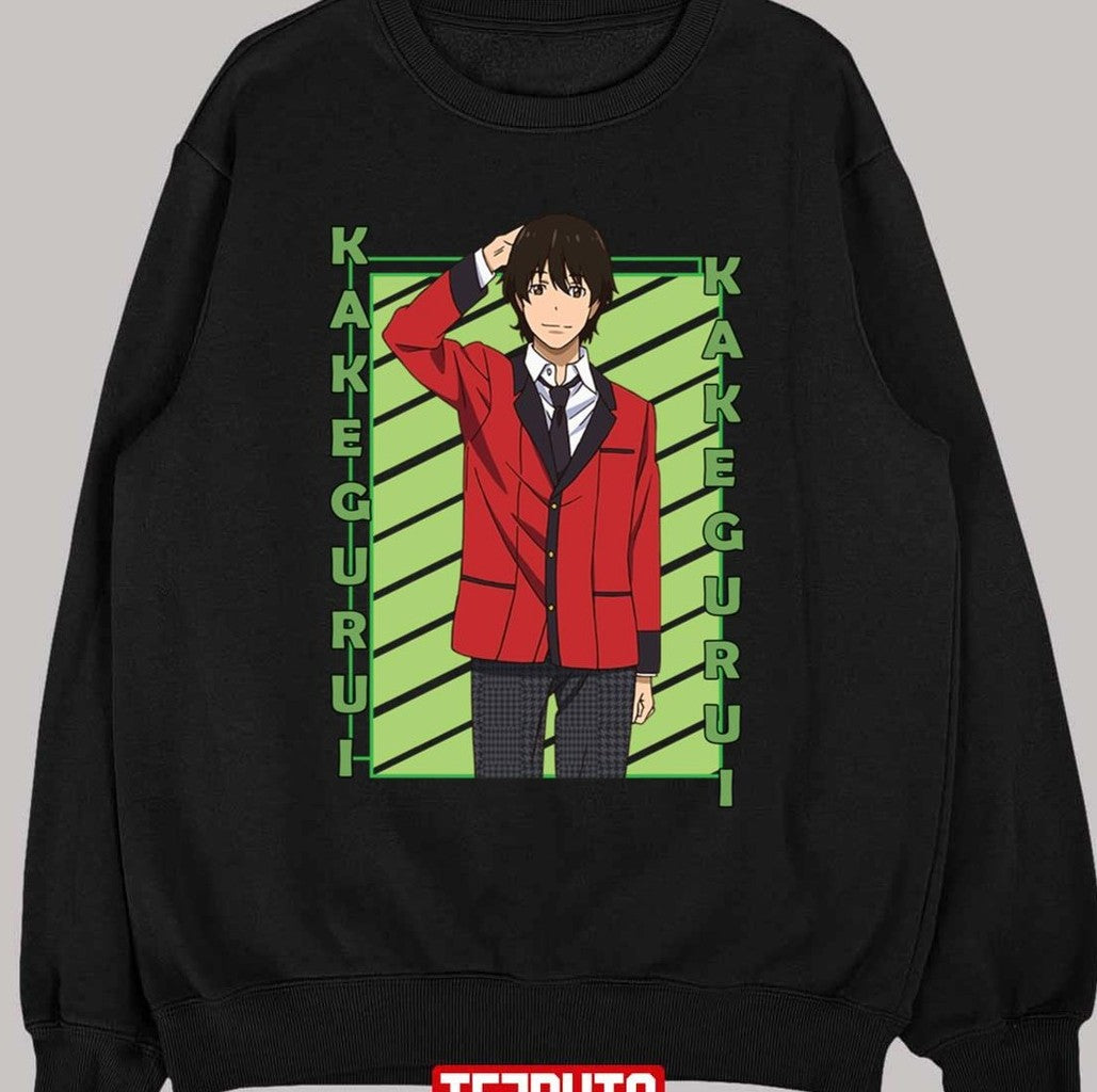 Ryota Suzui Kakegurui Kakegurui Twin Color Stripe Design Unisex T-Shirt